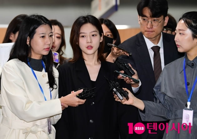 [TEN 포토] '음주운전' 김새론 "다시는 이런일이 없도록 하겠다"