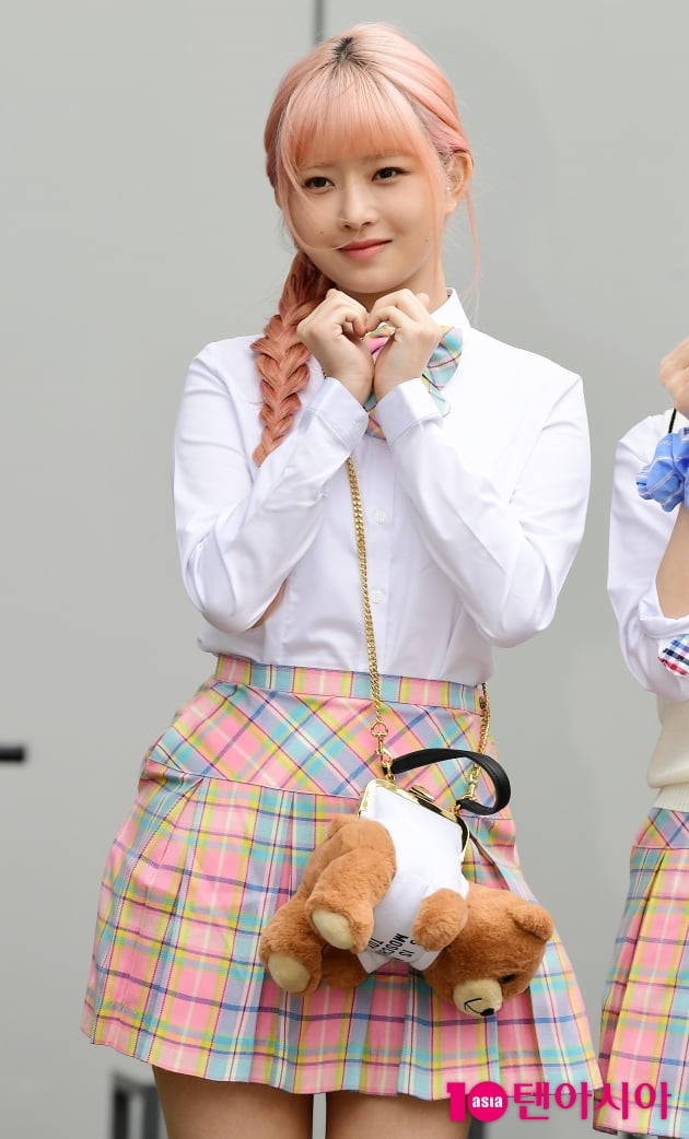 [TEN 포토] 아이브 레이 '핑크빛 하트'