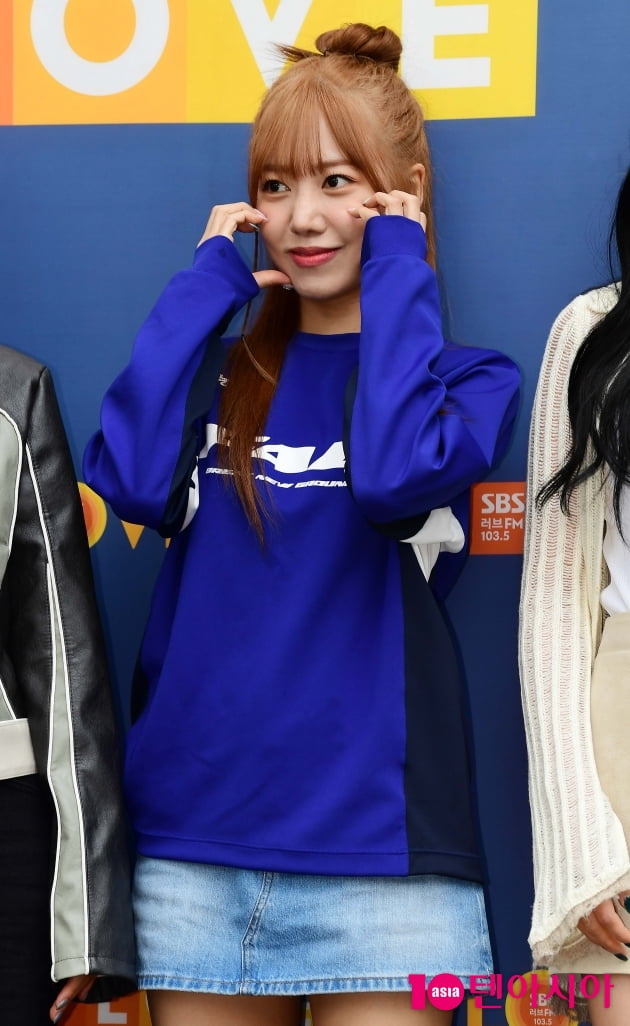 [TEN 포토] 에이핑크 김남주 '청청패션도 완벽하게 소화
