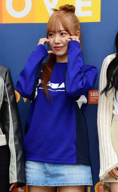 [TEN 포토] 에이핑크 김남주 '청청패션도 완벽하게 소화