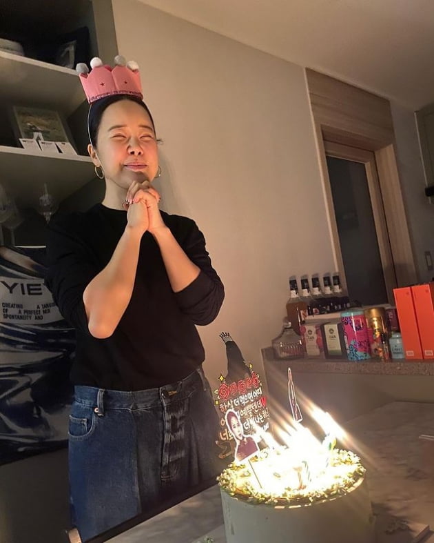 백지영, ♥정석원 친구들이 열어준 48번째 생일 파티 "찐으로 좋아했네"