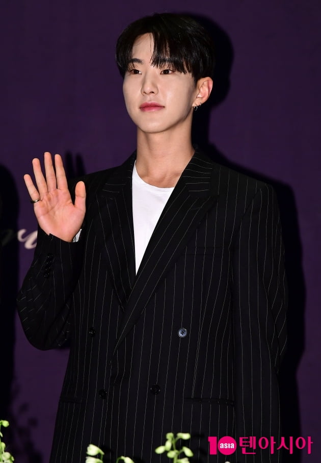 [TEN 포토] 세븐틴 호시 '의리남이 왔어요'