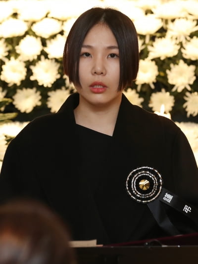 [TEN 포토] 故 현미, 마지막 가는길을 함께하는 선후배들