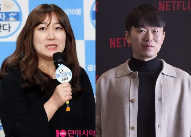황지영 PD(왼쪽), 장호기 PD. / 사진=텐아시아DB, 넷플릭스