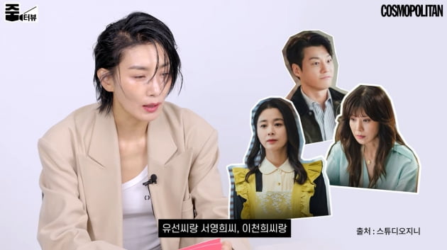 김서형 "솔직히 삭발 해보고 싶어"…거침없는 카리스마[TEN이슈]