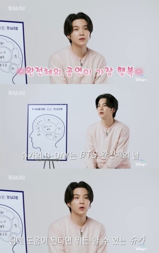 BTS 슈가 / 사진=유튜브 채널 디즈니+