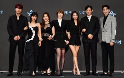 [TEN 포토] 드라마 '가면의 여왕' 주역들