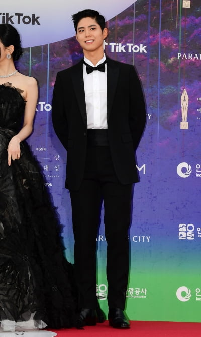 [TEN 포토] 박보검 '해맑은 미소'