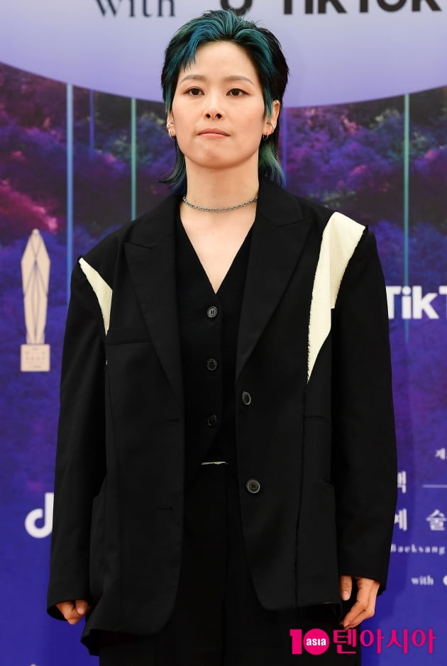 [TEN 포토] 권은혜 '시상식은 힙하게'