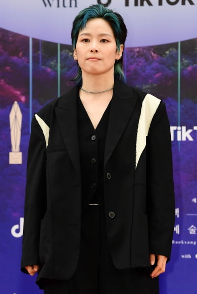 [TEN 포토] 권은혜 '시상식은 힙하게'