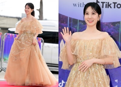 [TEN 포토+] '대상' 박은빈 '미소가 아름다운 우영우...어릴적 꿈 이뤘다'