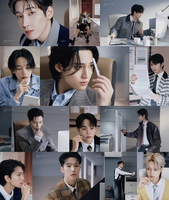 세븐틴, 미니 10집 두 번째 오피셜 포토 공개…'타성에 젖은 나' 표현