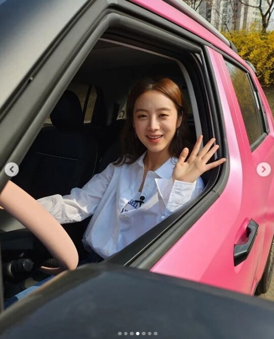 '신민철♥' 우혜림, 생애 첫 차 뽑았다…"초보 운전"