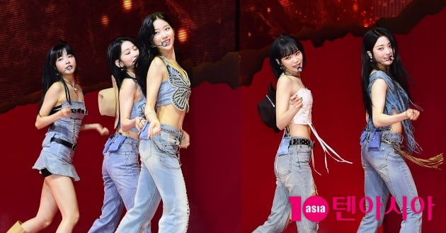 [TEN 포토] 르세라핌 '뒤돌아보면 심쿵'