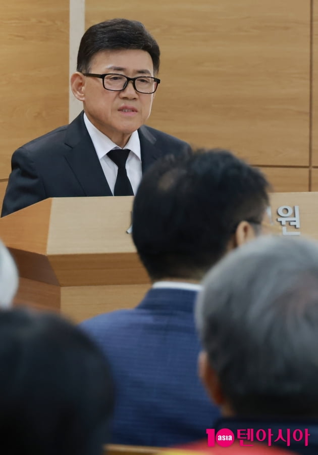 [TEN 포토] 故 서세원 추모사 하는 엄용수