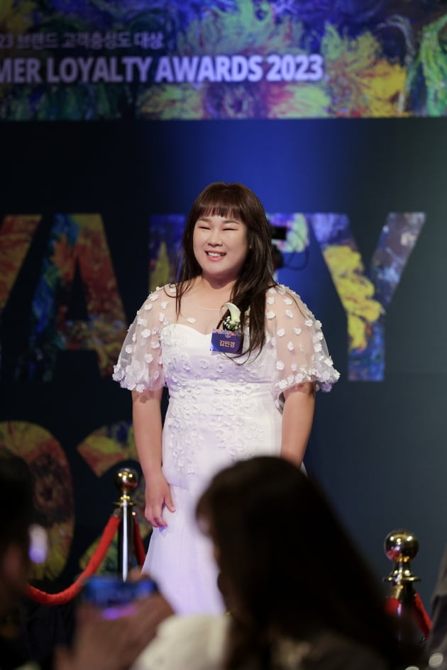 김민경, 2023 브랜드 고객충성도 대상 '엔터테이너 1위' 쾌거[TEN이슈]