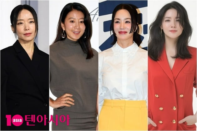 배우 전도연-김희애-엄정화-이영애/사진 = 텐아시아 사진DB