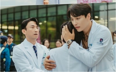 '닥터 차정숙' 김병철 질투 하나…민우혁, 엄정화와 격한 포옹