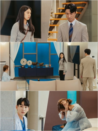 김병철, 혼외자 낳은 명세빈과 불륜 들켰나…좌절하는 박준금 ('닥터 차정숙')