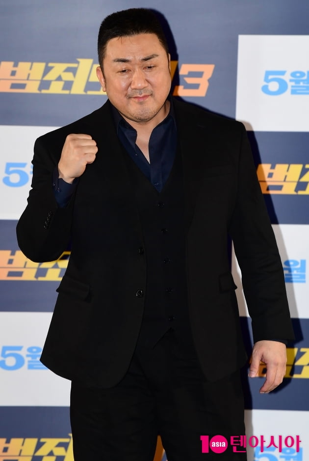 [TEN 포토] 마동석 '다시 돌아온 괴물형사'