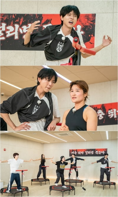 "나 사망할 수도"…주우재, 김혜선 '지옥 점핑' 운동에 '병약美' 폭발 ('홍김동전')