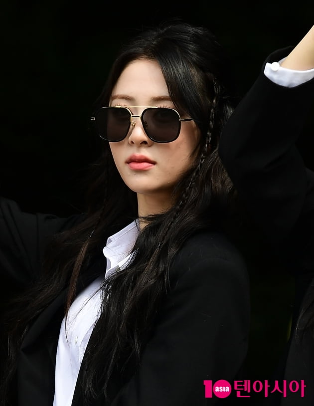 [TEN 포토] 르세라핌 허윤진 '고혹적인 미모'