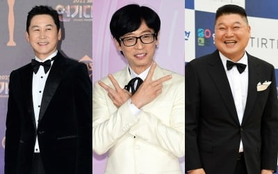 강호동 '위기'·신동엽 '흔들'·유재석 '변화', 베테랑 MC들의 변곡점 [TEN피플]