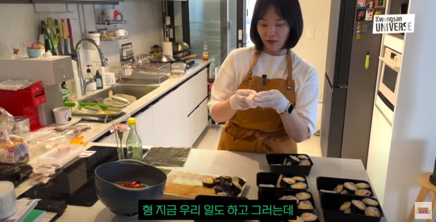 '김승현♥' 장정윤, 16년 작가 생활 그만두고 '도시락 만들기'…"배우 내조 힘들어"