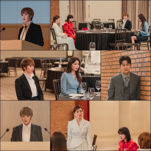 김선아, 기자들 앞 '중대 발표'한다('가면의 여왕')