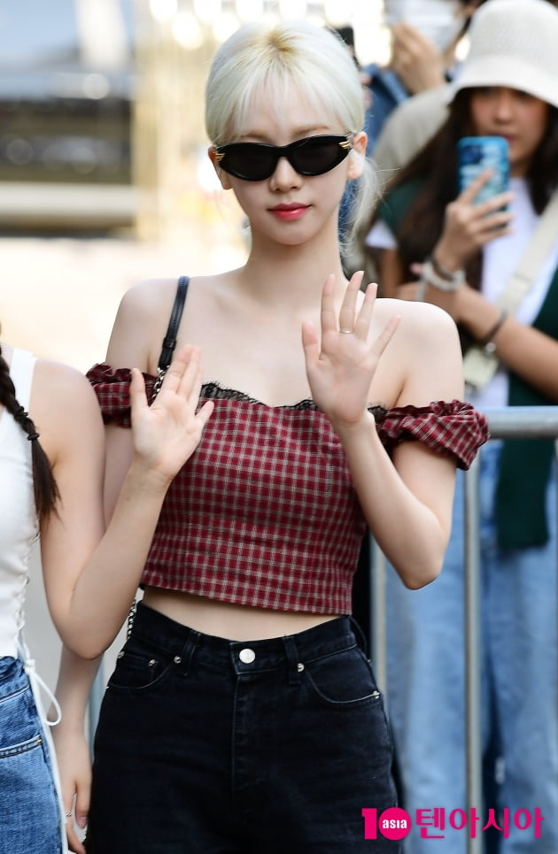 [TEN 포토] 에스파 카리나 '쇄골미인'