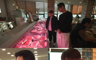 테이, 매니저 가족 한우 식당 규모에 '깜짝'…한우 10인분 '순삭' 먹방 ('전참시')