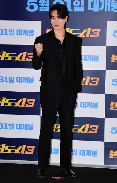 [TEN 포토] 이준혁 '범죄도시3 빌런 기대하세요'