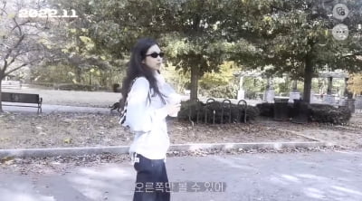 제니도 '프렌즈'로 영어 공부 했나? 피비 달리기 따라잡기 '폭소'