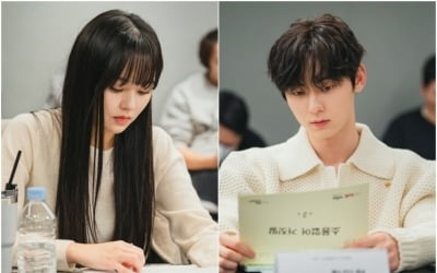 김소현·황민현, 비주얼 맛집…설렘 가득한 '소용없어 거짓말' 대본 리딩 현장 공개