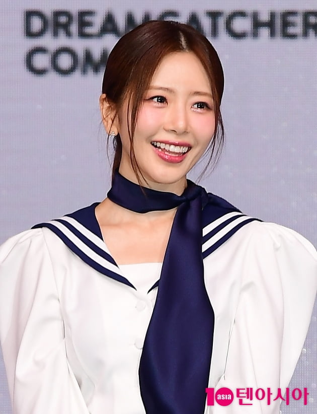 [TEN 포토] 드림캐쳐 지유 '더위 날리는 햇살미소'