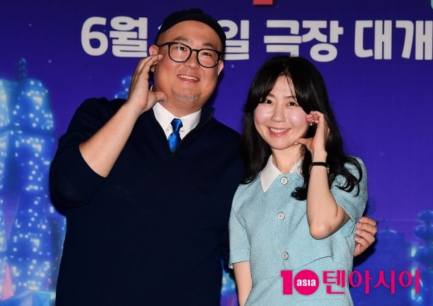 [TEN 포토] 피터 손 감독-이채연 '애니메이션 '엘리멘탈'로 내한'