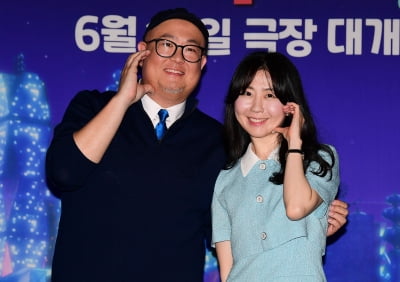[TEN 포토] 피터 손 감독-이채연 '애니메이션 '엘리멘탈'로 내한'