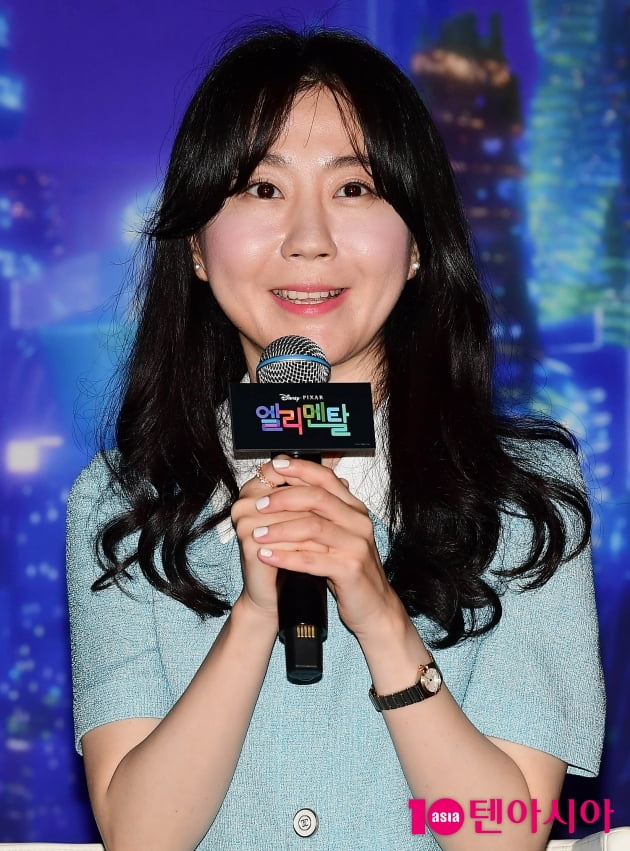 [TEN 포토] 이채연 애니메이터 "원소들을 표현하는게 힘들었다"