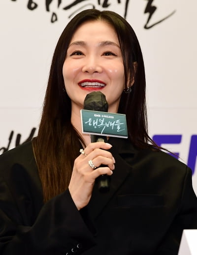 [TEN 포토] 박효주 "K팝 전에 K맘 기대해달라"