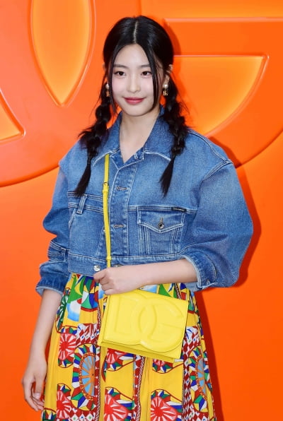 [TEN 포토] 오예주 '양갈래머리 귀여워'