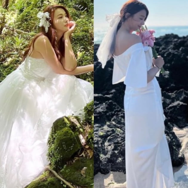 엄현경 이어 유인영도 ‘새신부’되나…제주도서 웨딩드레스 촬영
