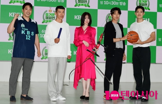 [TEN포토] '즐거운 챔피언 시즌3 <어울림픽>' 주역들