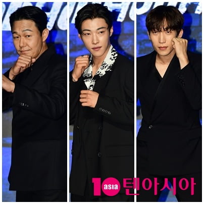 누구 주먹이 제일 다부진가…박성웅·우도환·이상이, 3인 3색 복서 포즈[TEN이슈]