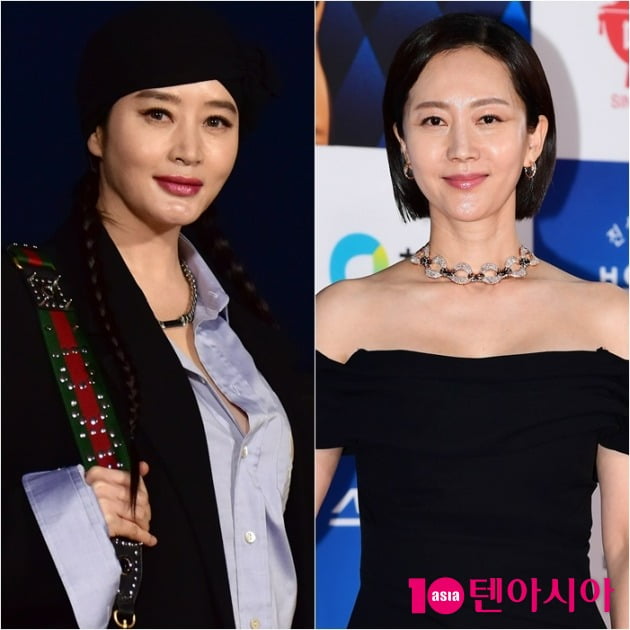 배우 김혜수-염정아/사진 = 텐아시아 사진DB