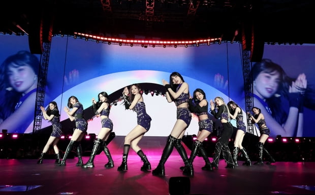 트와이스 LA 소파이 스타디움 공연. / 사진제공=JYP엔터테인먼트