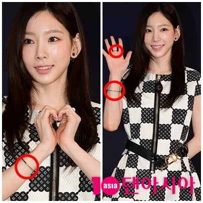 태연, 2000만원대 팔찌·529만원 원피스…후배들 기죽이는 명품 패션