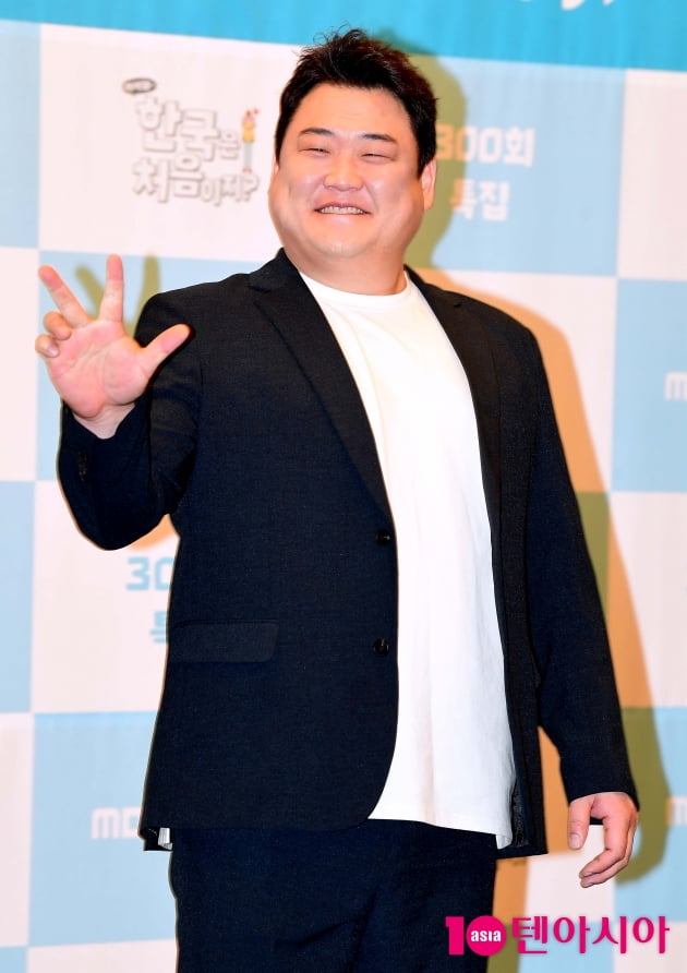 [TEN포토] 김준현 '기쁨의 300회 기자간담회'