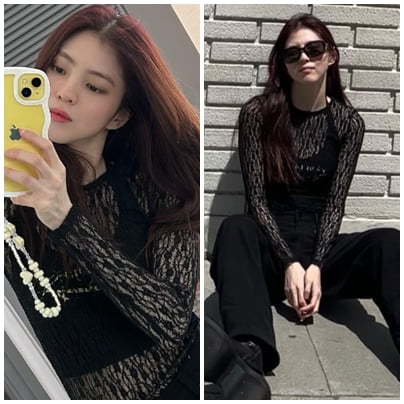 한소희, 단돈 5만8000원으로도 이렇게 멋스럽다니…다X소 귀걸이 이어 품절각