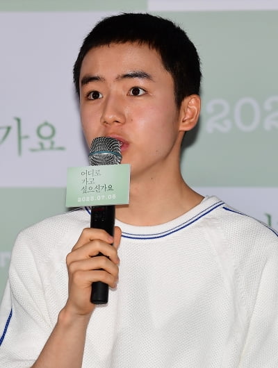 [TEN포토] 문우진 '영화로 인사드려요'