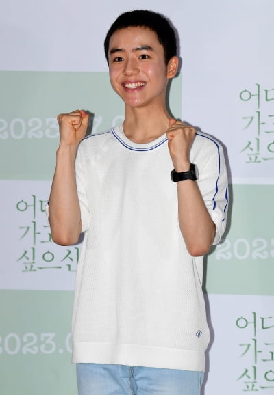 [TEN포토] 문우진 '소년미 미소'